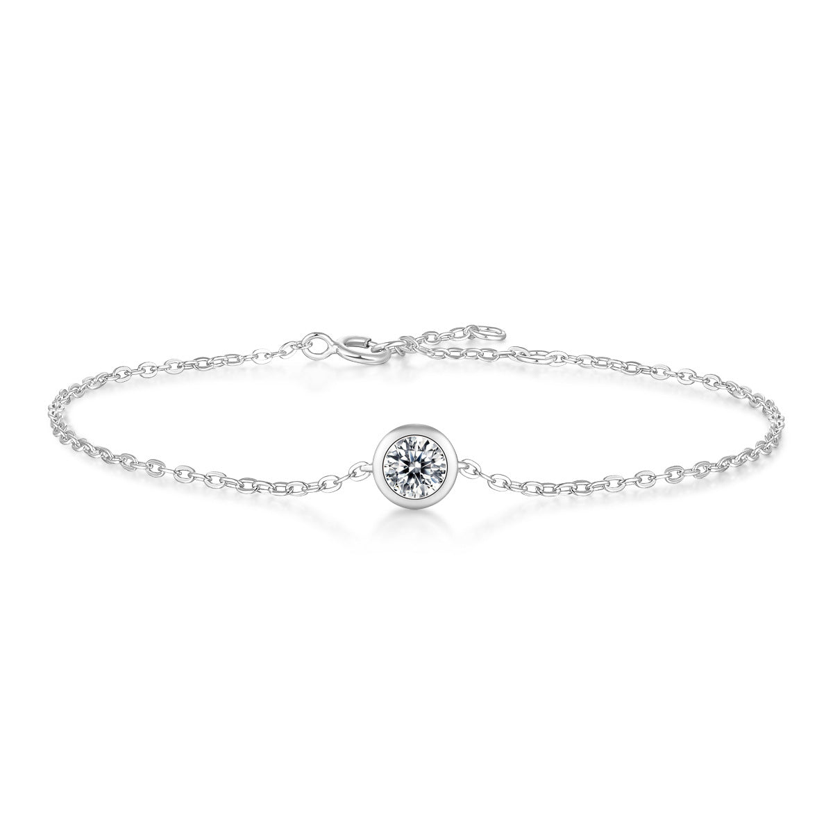 Moissanite Bubble Bracelet