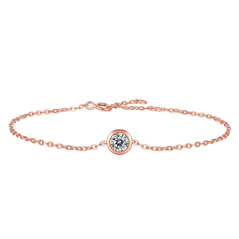 Moissanite Bubble Bracelet