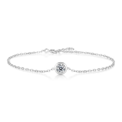 Moissanite Bubble Bracelet