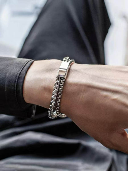 Double Layer Chain Bracelet