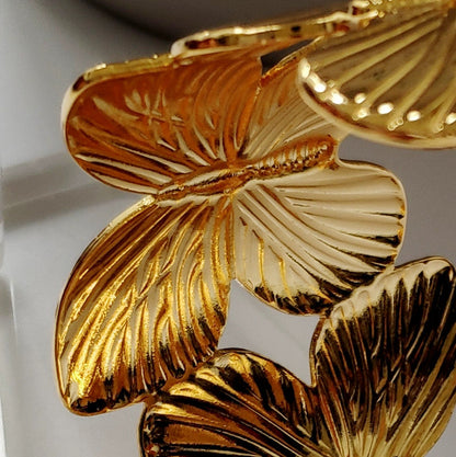 Butterfly Garden Cuff Bracelet