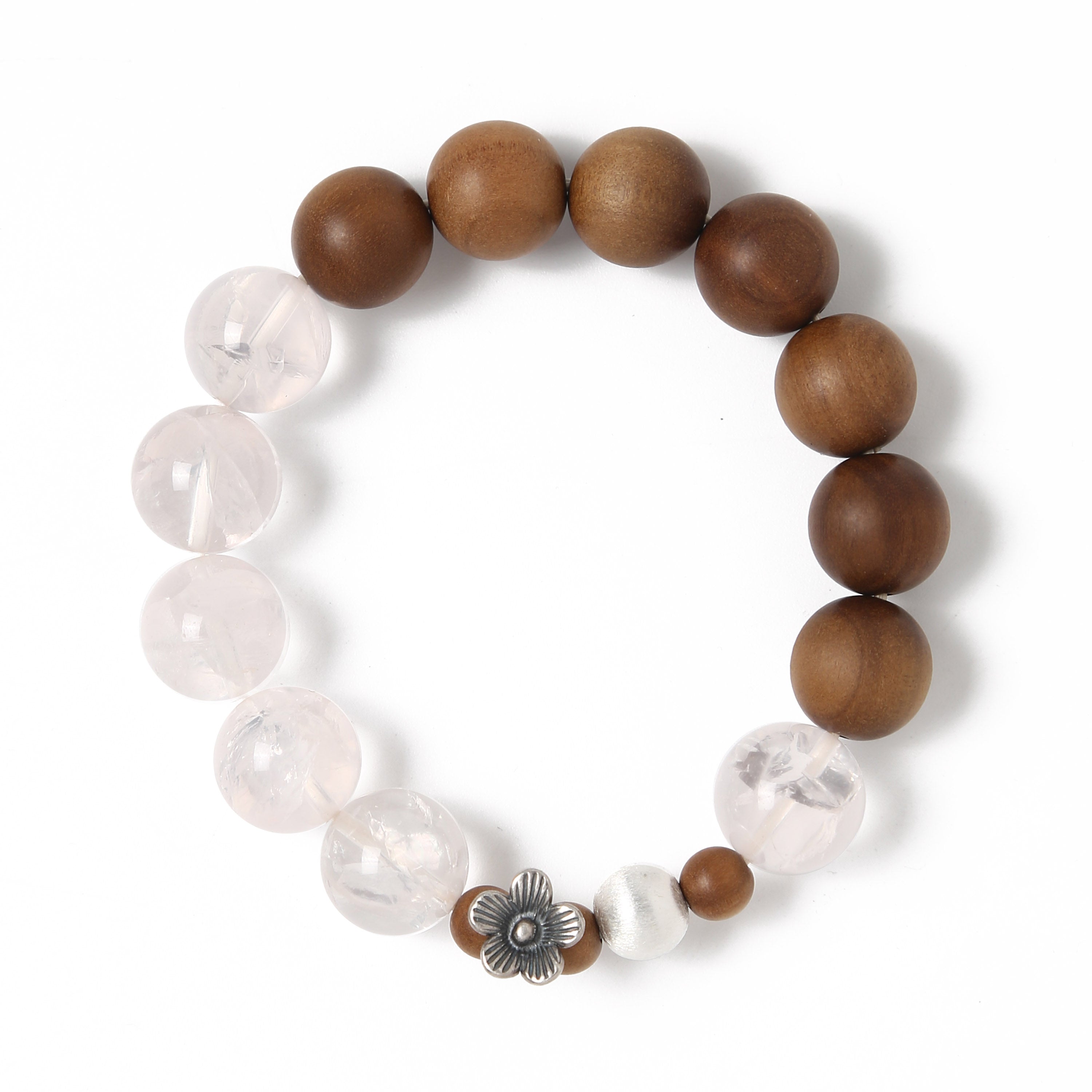 檀韵晶花・雅致清欢手串