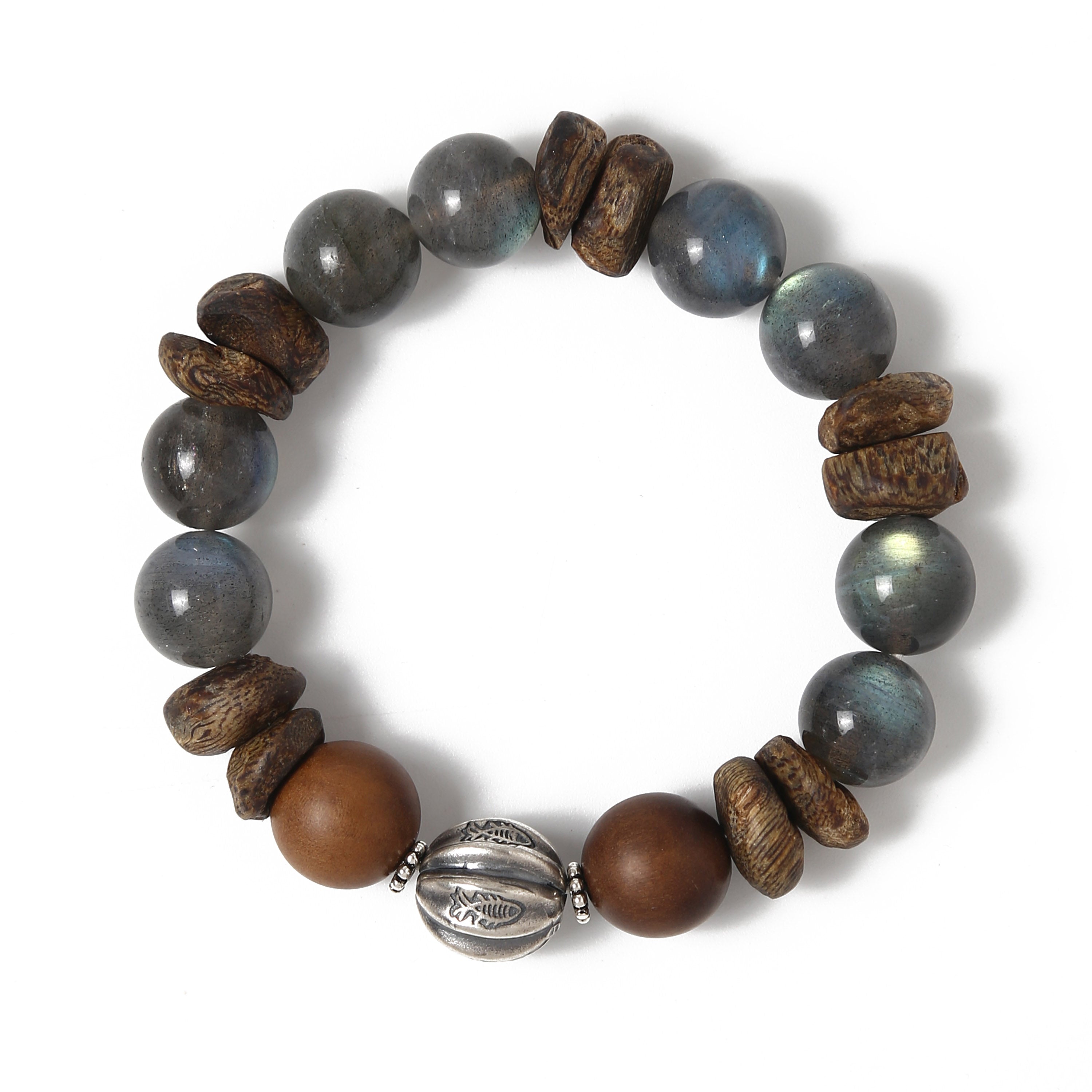 星沉檀韵・双鱼吉祥手串