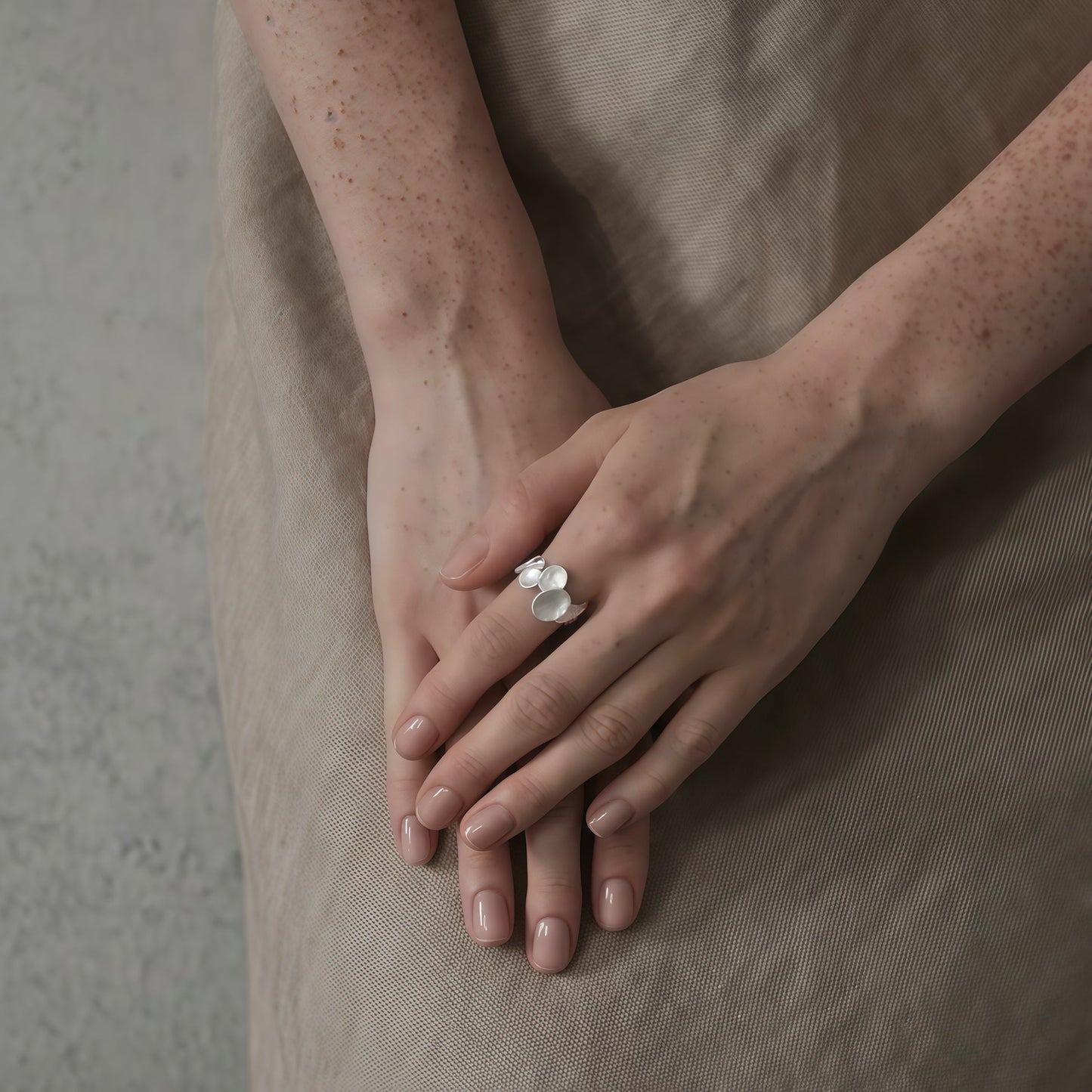 Ripple Moonlight Ring / Bangle