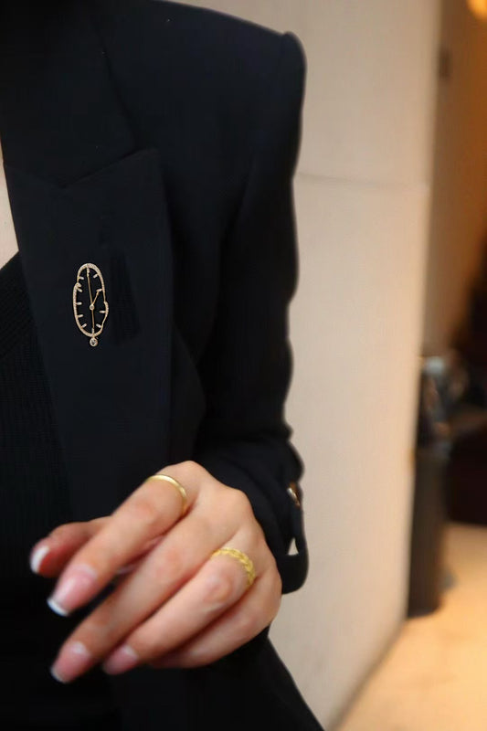 Melting Clock Pendant