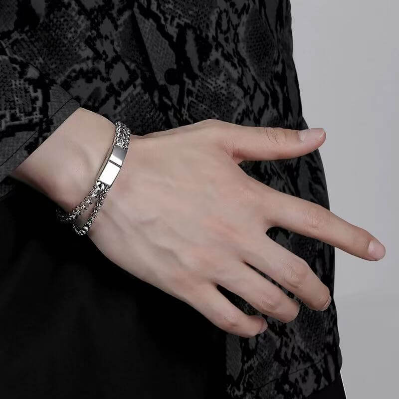 Double Layer Chain Bracelet