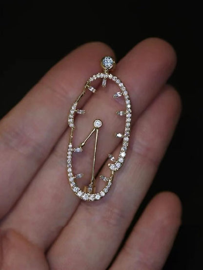 Melting Clock Pendant